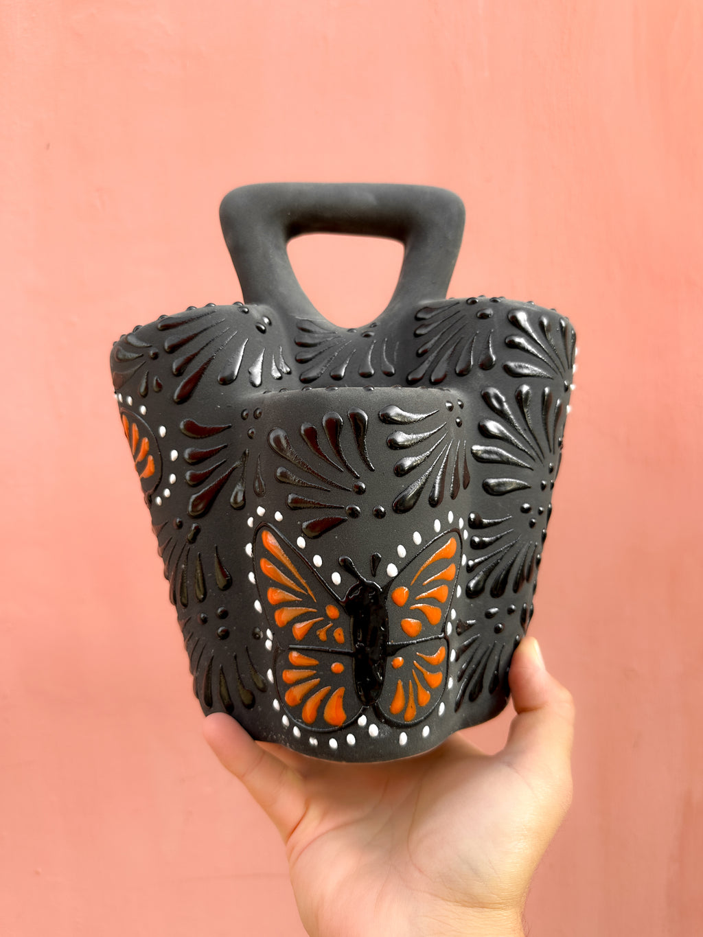 PRE-ORDER Black Butterfly Monarch Utensil Holder (SHIPS IN APPROX. 6-12 WEEKS)