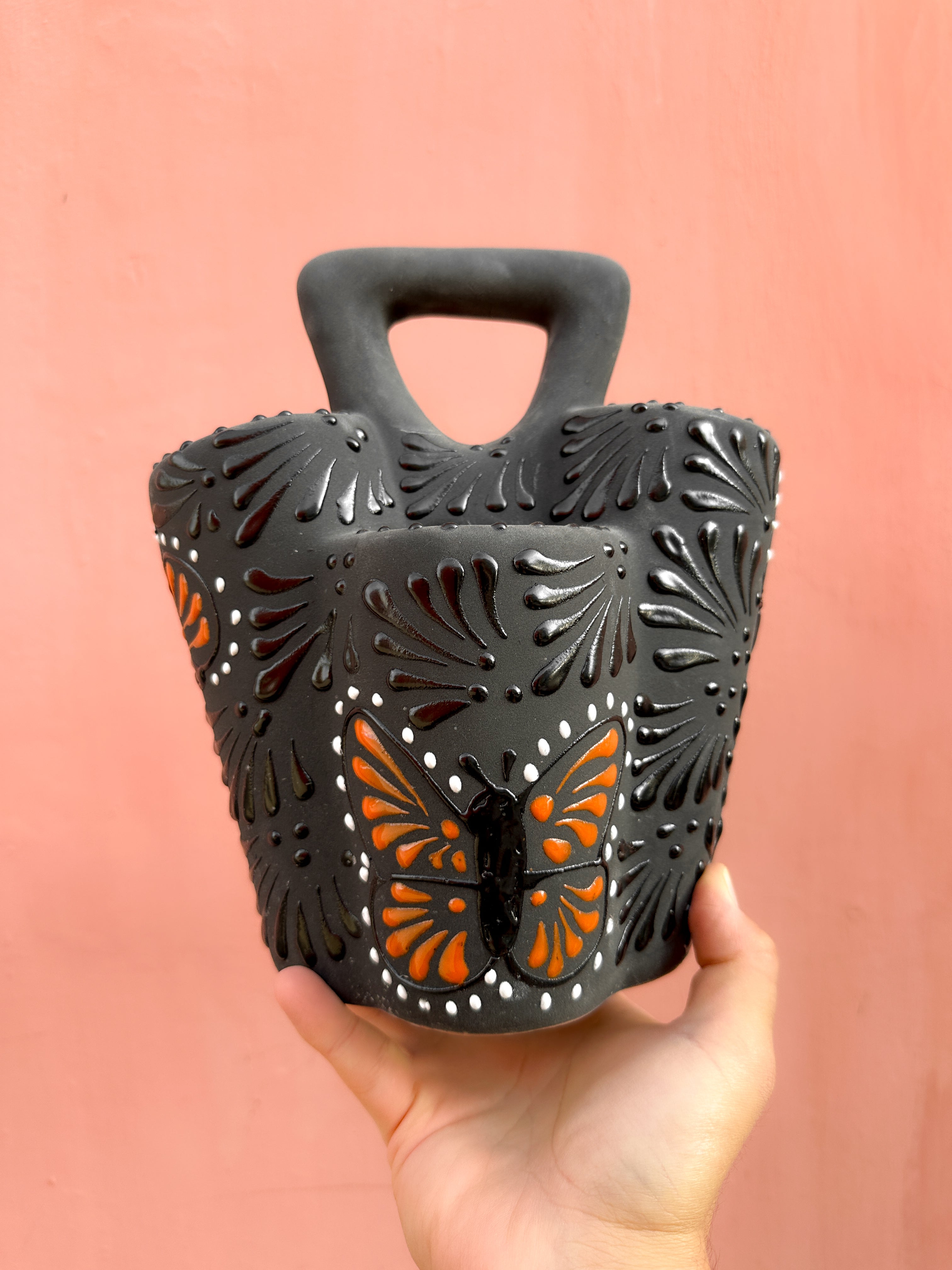 PRE-ORDER Black Butterfly Monarch Utensil Holder (SHIPS IN APPROX. 6-12 WEEKS)