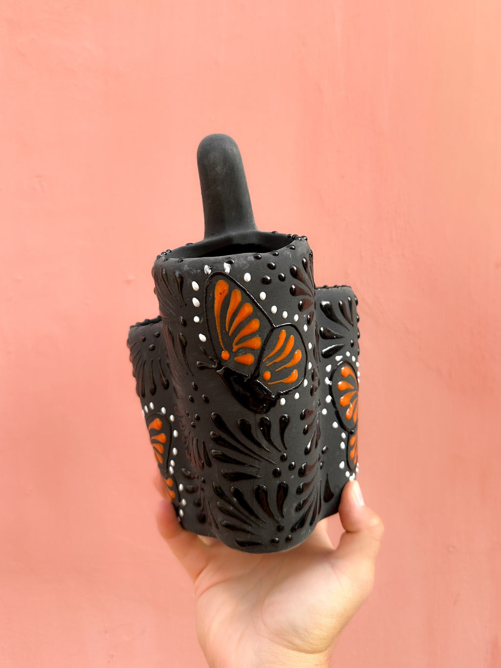 PRE-ORDER Black Butterfly Monarch Utensil Holder (SHIPS IN APPROX. 6-12 WEEKS)