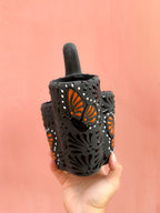 PRE-ORDER Black Butterfly Monarch Utensil Holder (SHIPS IN APPROX. 6-12 WEEKS)