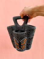 PRE-ORDER Black Butterfly Monarch Utensil Holder (SHIPS IN APPROX. 6-12 WEEKS)