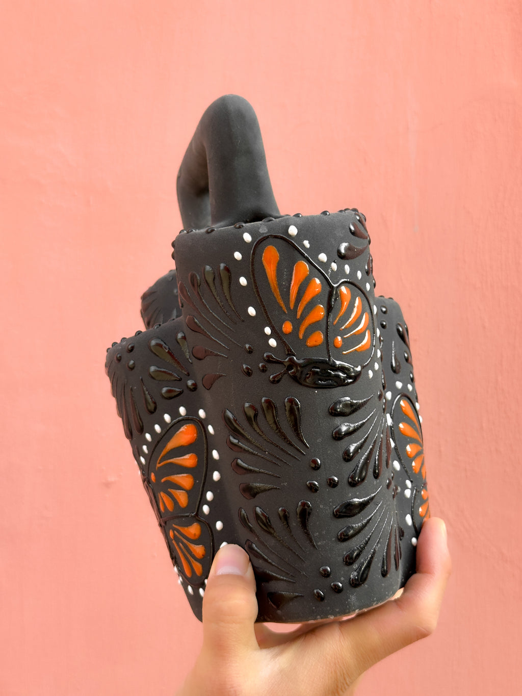 PRE-ORDER Black Butterfly Monarch Utensil Holder (SHIPS IN APPROX. 6-12 WEEKS)