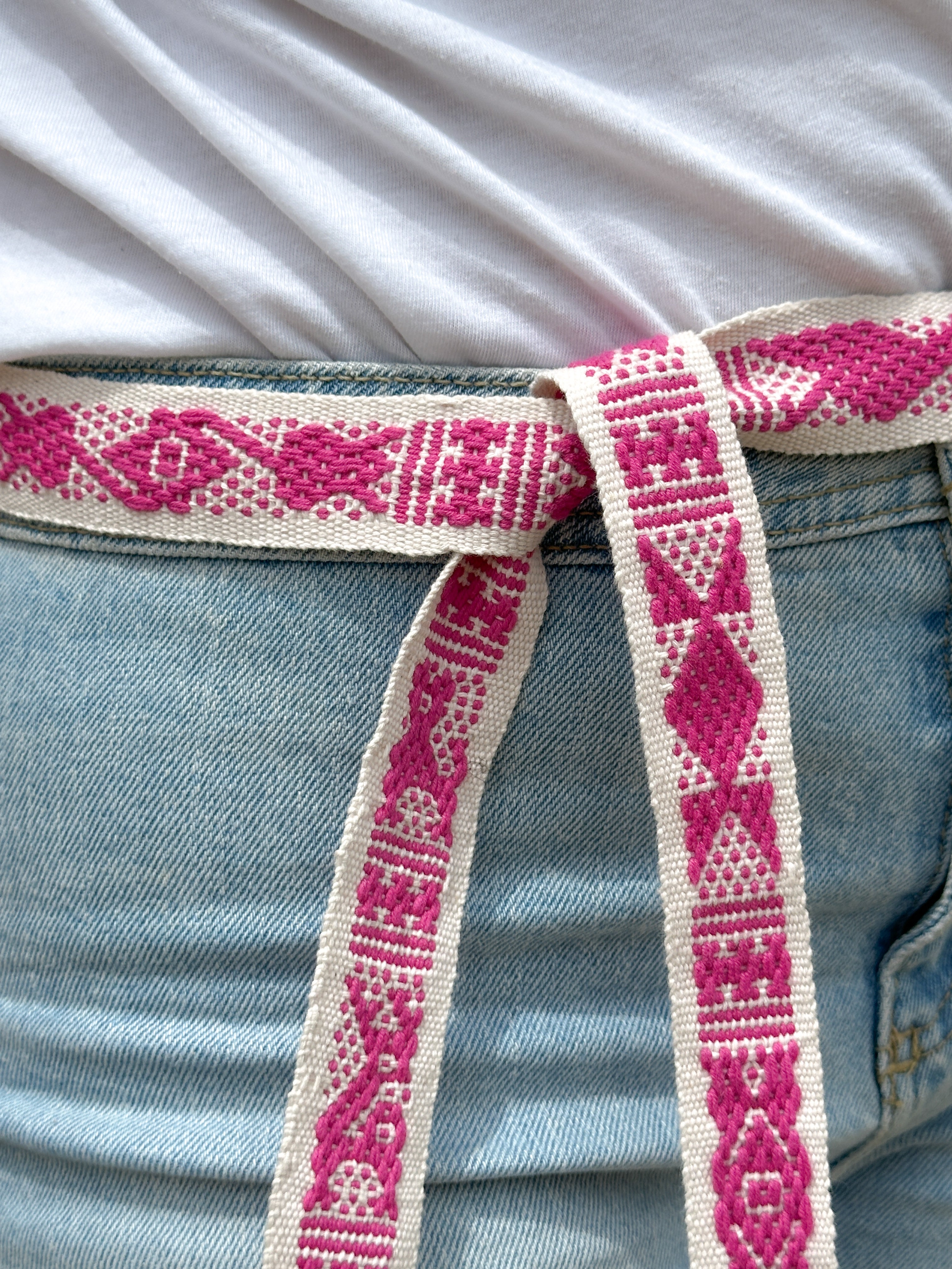 Mexican Tradicional Handwoven Belt