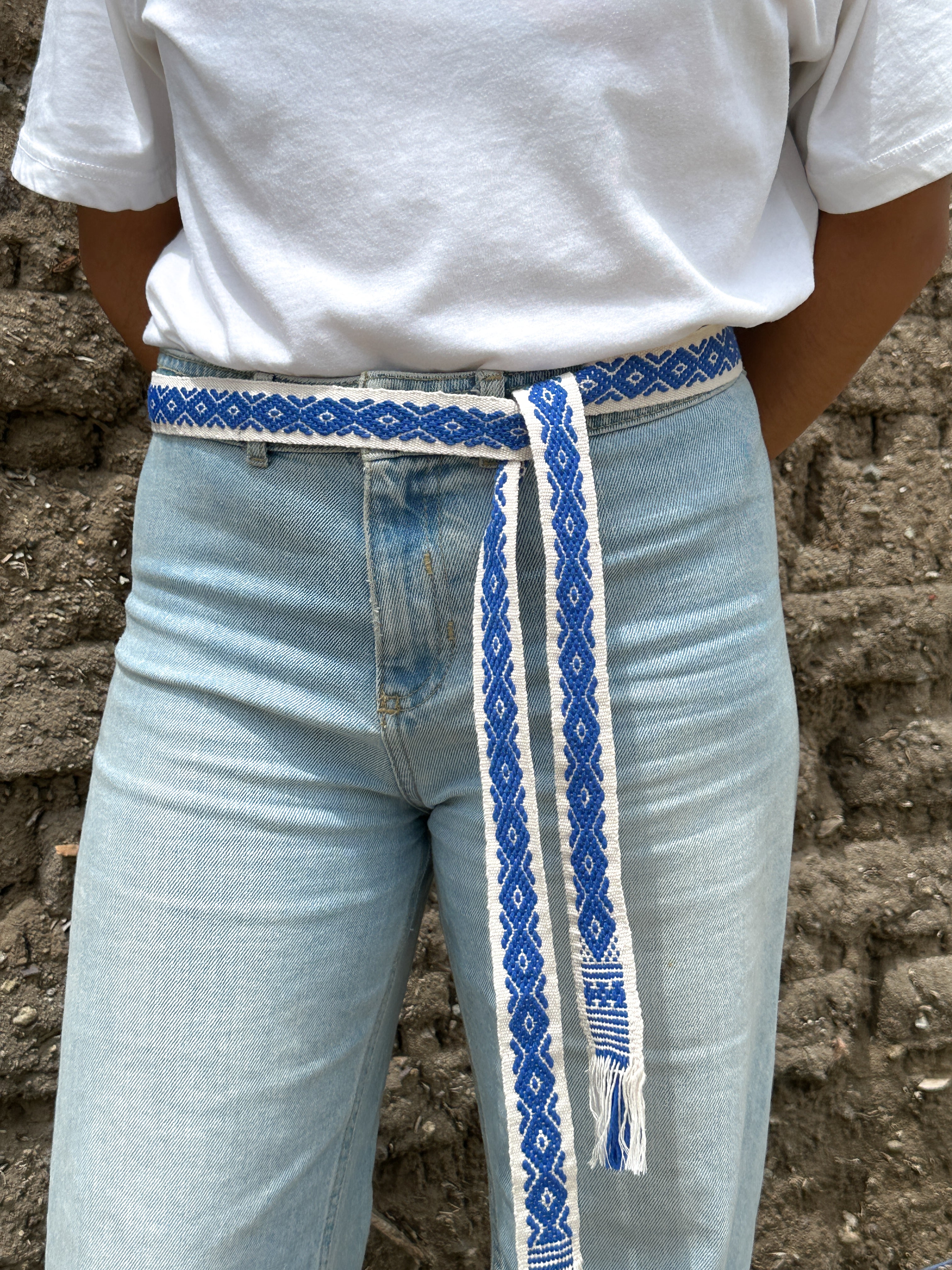 Mexican Tradicional Handwoven Belt