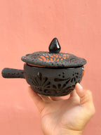 PRE-VENTA Plato para salsa mariposa negra monarca (ENVÍO EN APROX. 6-12 SEMANAS)