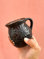 PRE-ORDER Black Butterfly Monarch Jarrito Mug (SHIPS IN APPROX. 6-12 WEEKS)