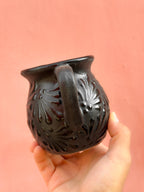 PRE-ORDER Black Butterfly Monarch Jarrito Mug (SHIPS IN APPROX. 6-12 WEEKS)