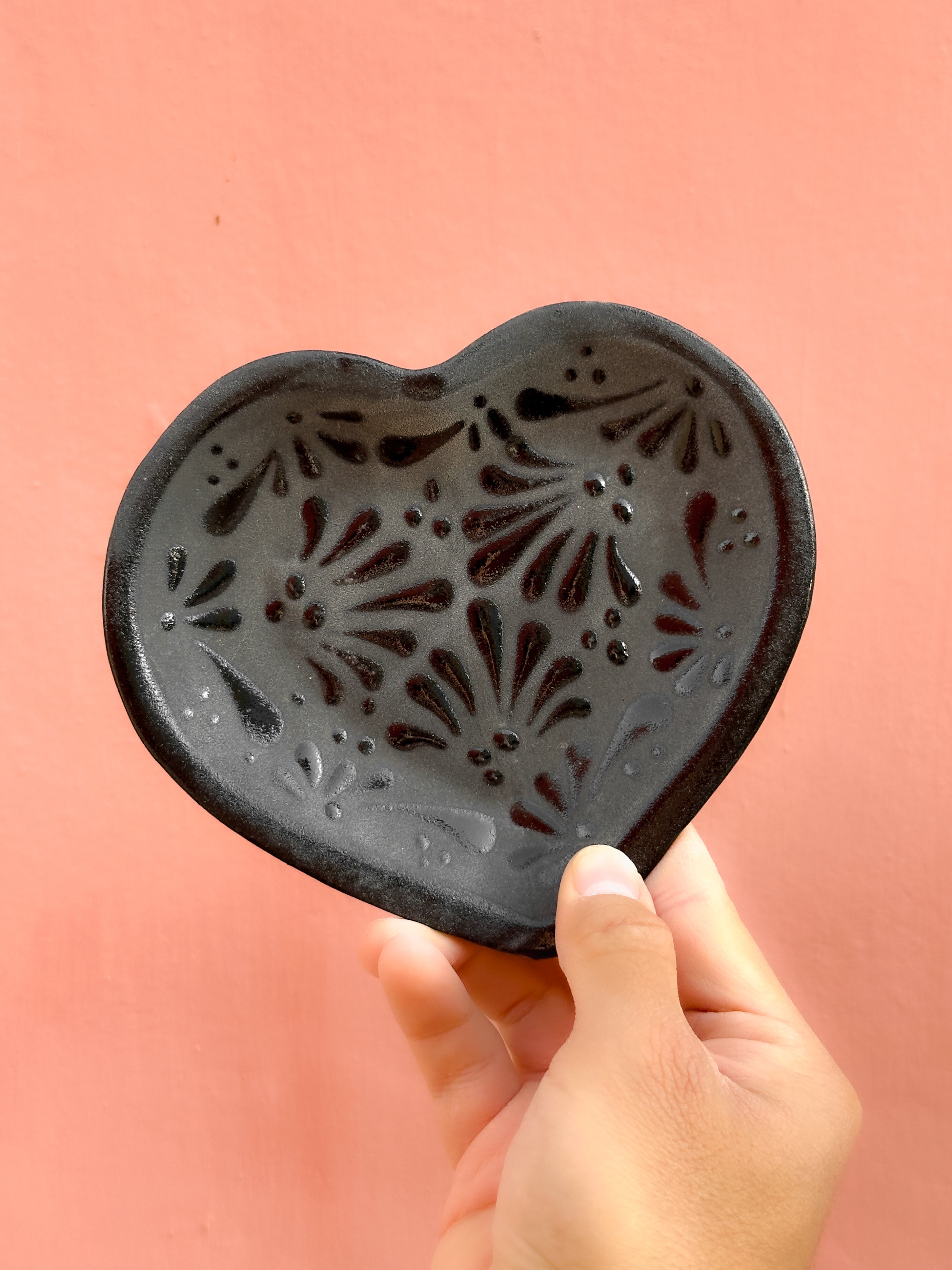 PRE-ORDER Black Butterfly Monarch Heart Plate and Mug (SHIPS IN APPROX. 6-12 WEEKS)