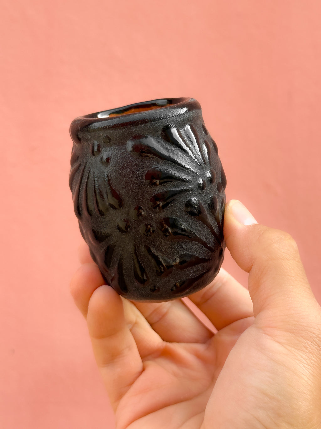 PRE-ORDER Black Butterfly Monarch Shot Glass (SHIPS IN APPROX. 6-12 WEEKS)