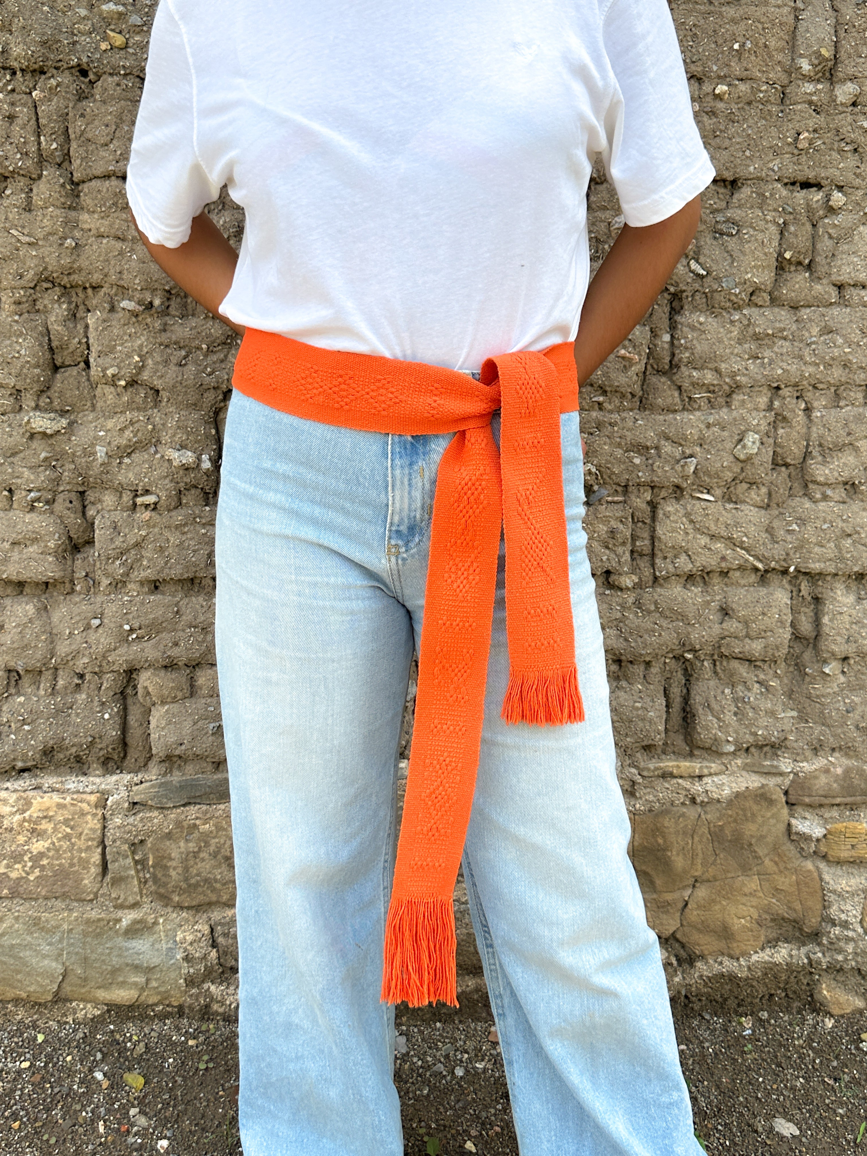 Mexican Tradicional Handwoven Belt
