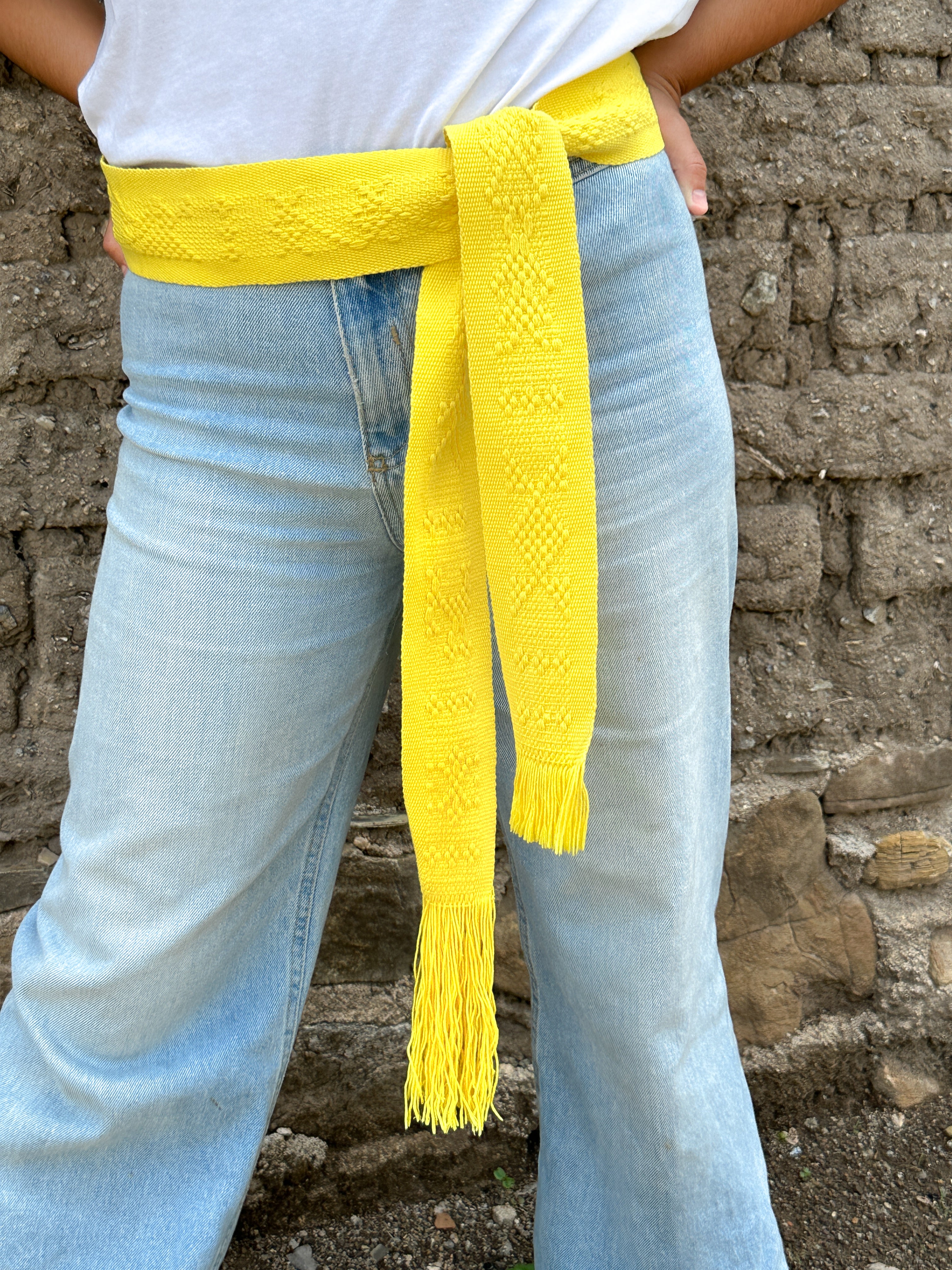 Mexican Tradicional Handwoven Belt