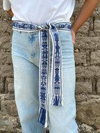 Cinturón Tradicional Mexicano Tejido a Mano