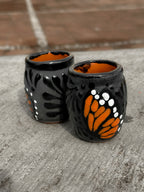PRE-ORDER Black Butterfly Monarch Shot Glass (SHIPS IN APPROX. 6-12 WEEKS)