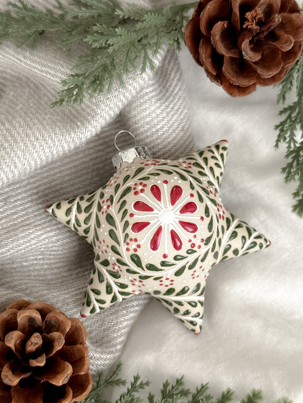 PRE-ORDER "Piñata Mexicana" Green Christmas Ornament (SHIP STARTING DEC 5)