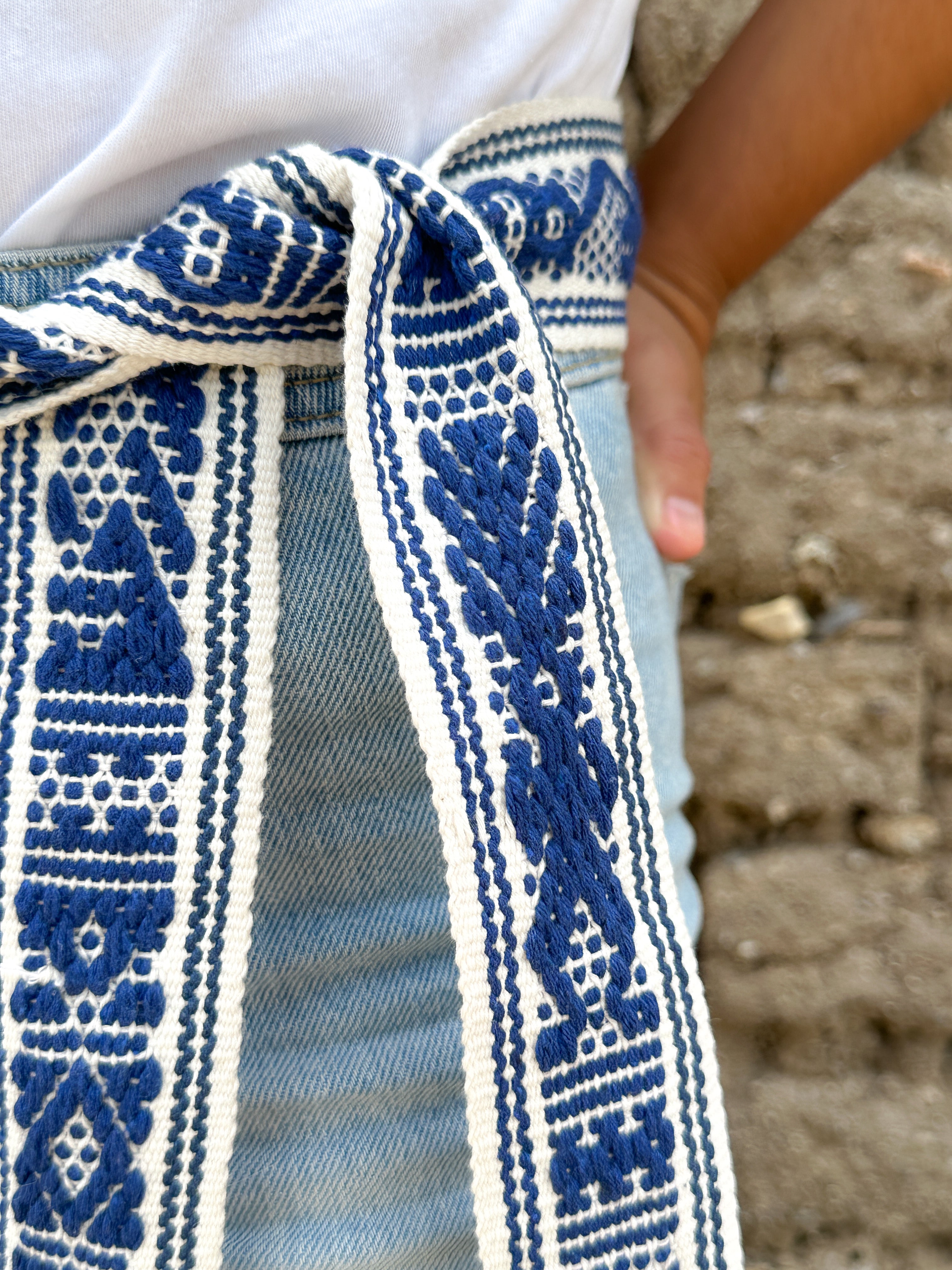 Mexican Tradicional Handwoven Belt