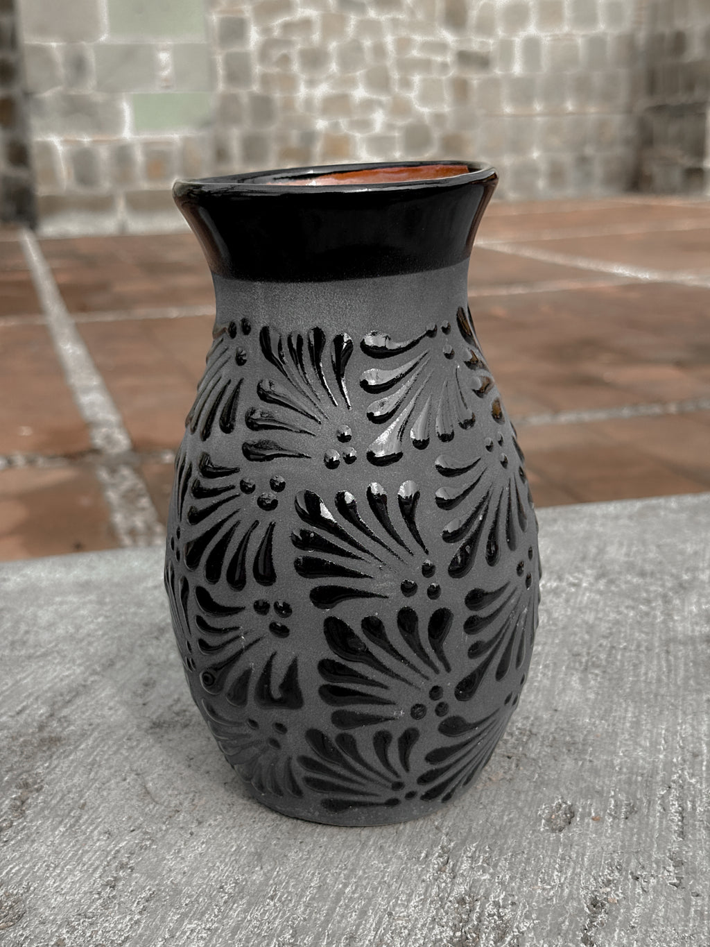 PRE-ORDER Black Butterfly Monarch Flower Vase (SHIPS IN APPROX. 6-12 WEEKS)