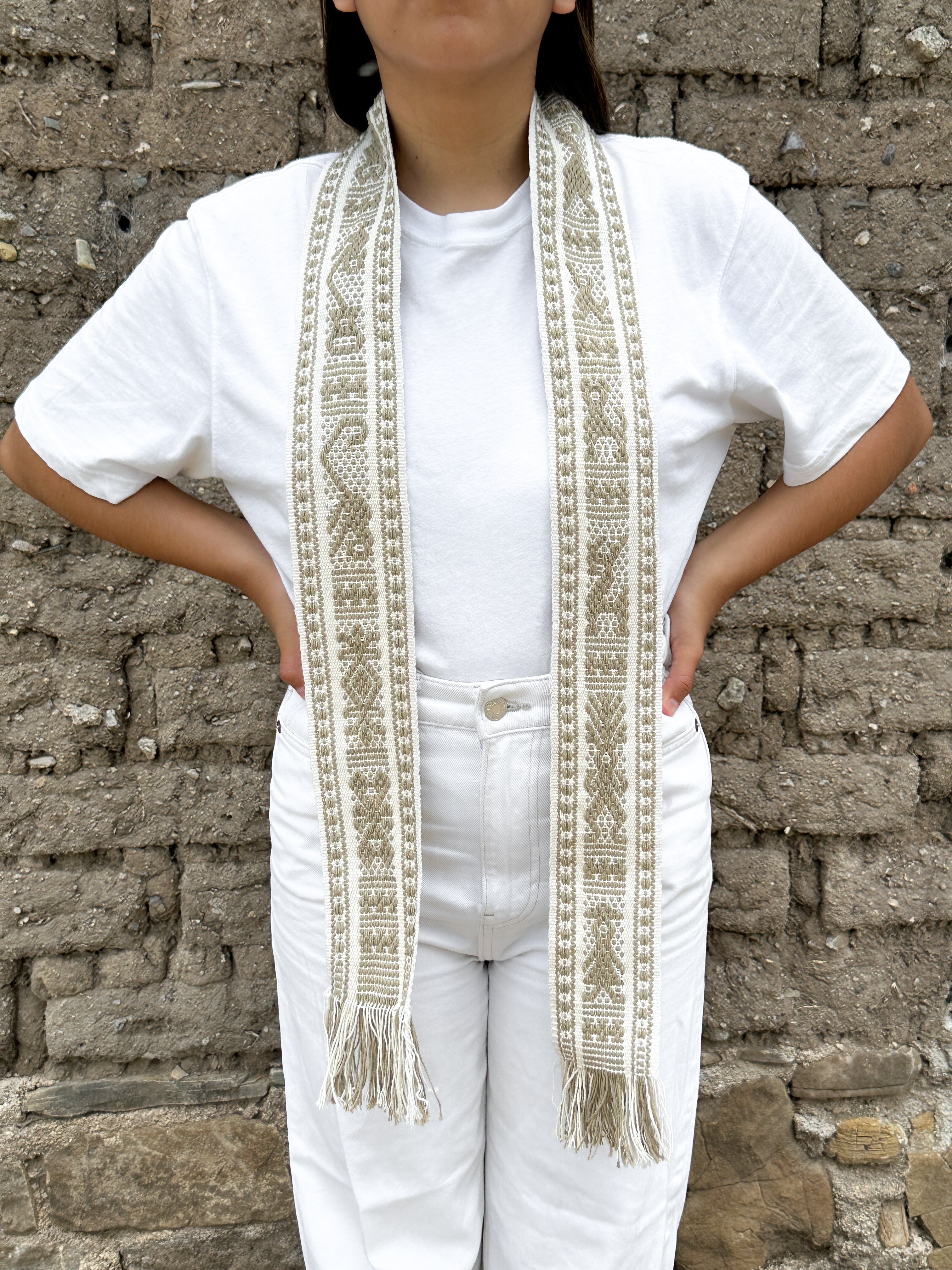 Mexican Tradicional Handwoven Belt