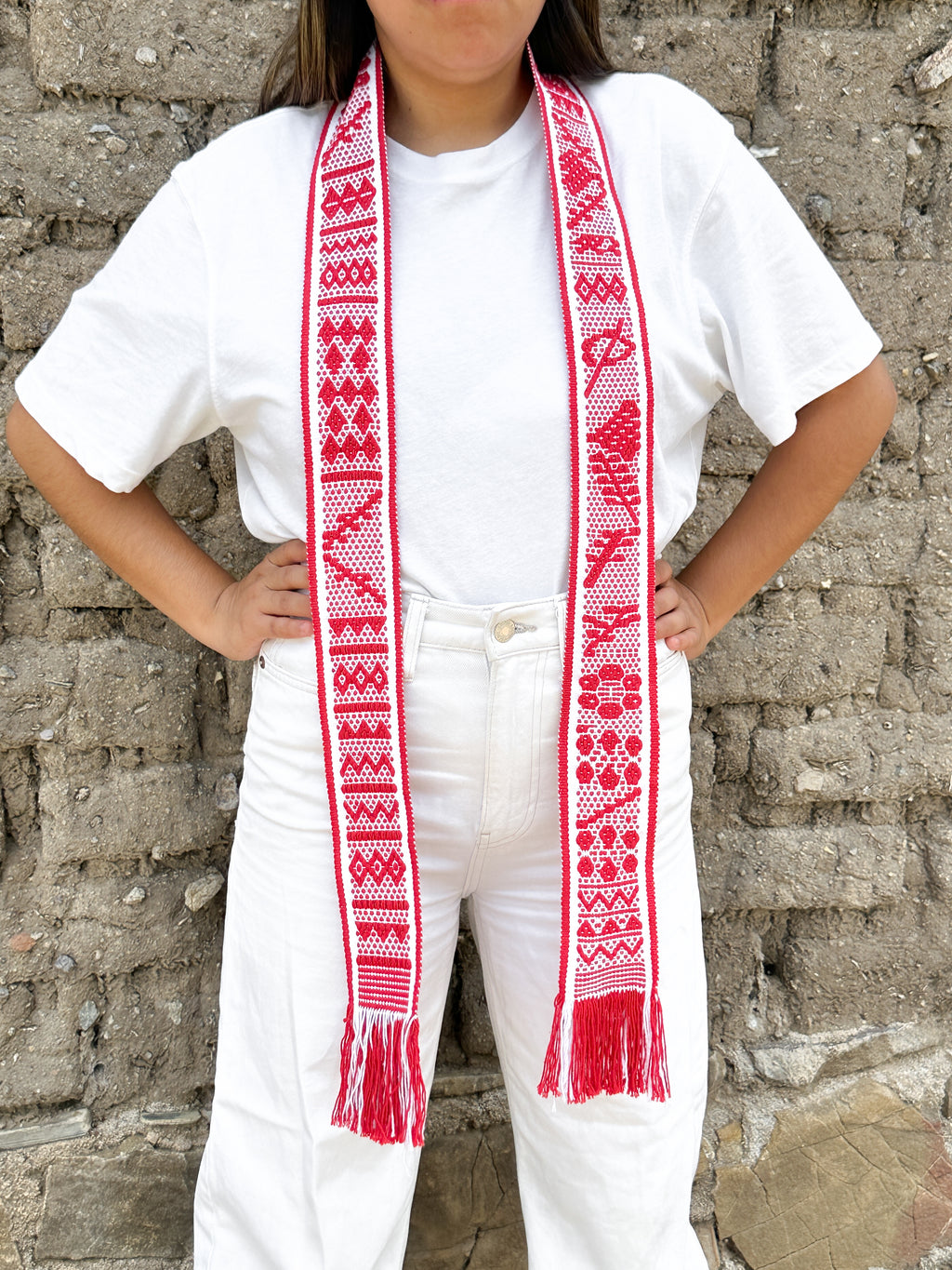 Mexican Tradicional Handwoven Belt