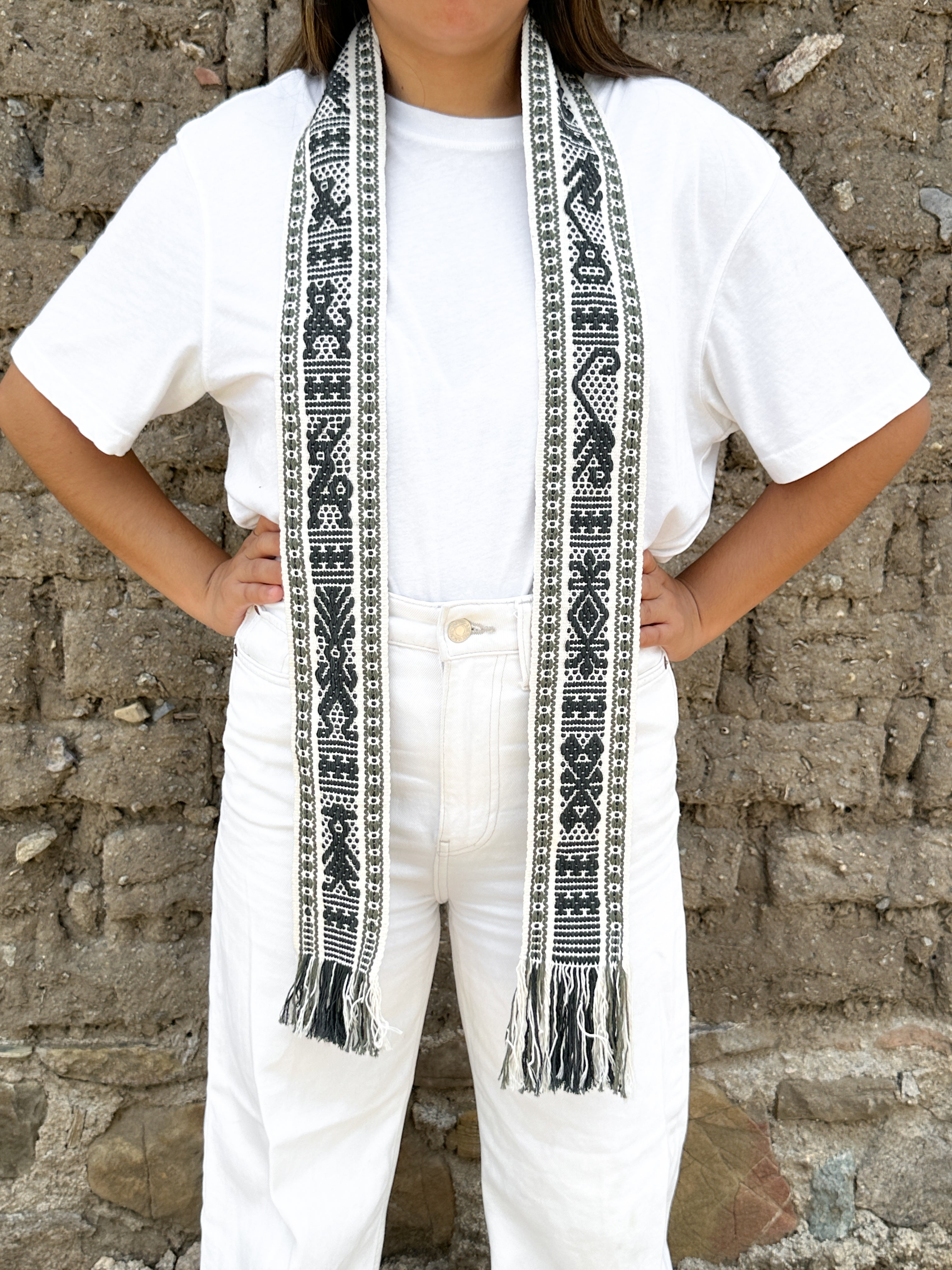 Mexican Tradicional Handwoven Belt