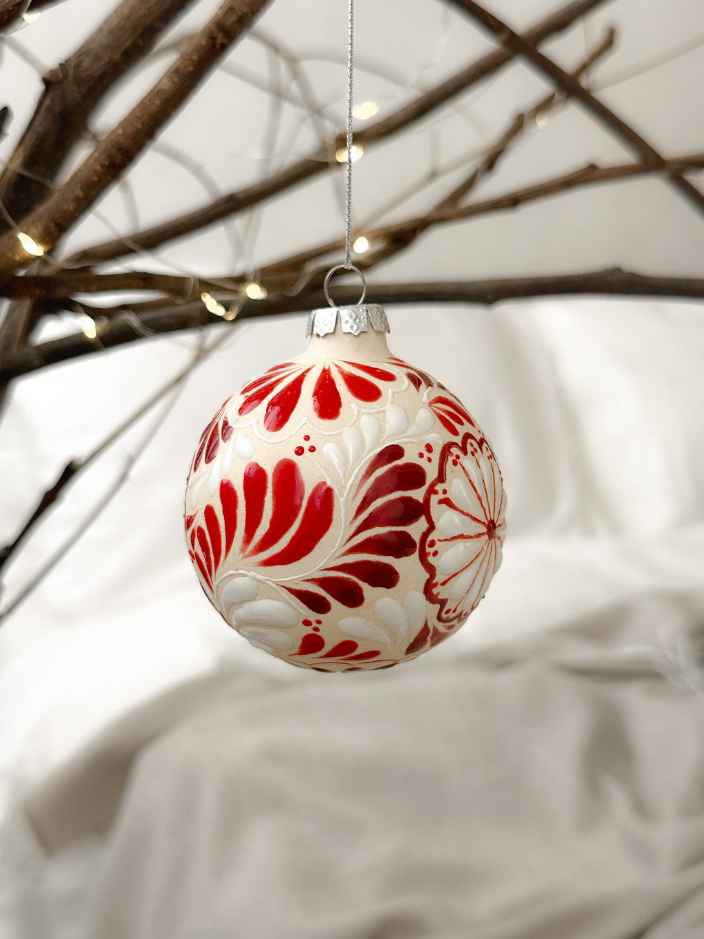 "Roja Navidad" Christmas Ornament