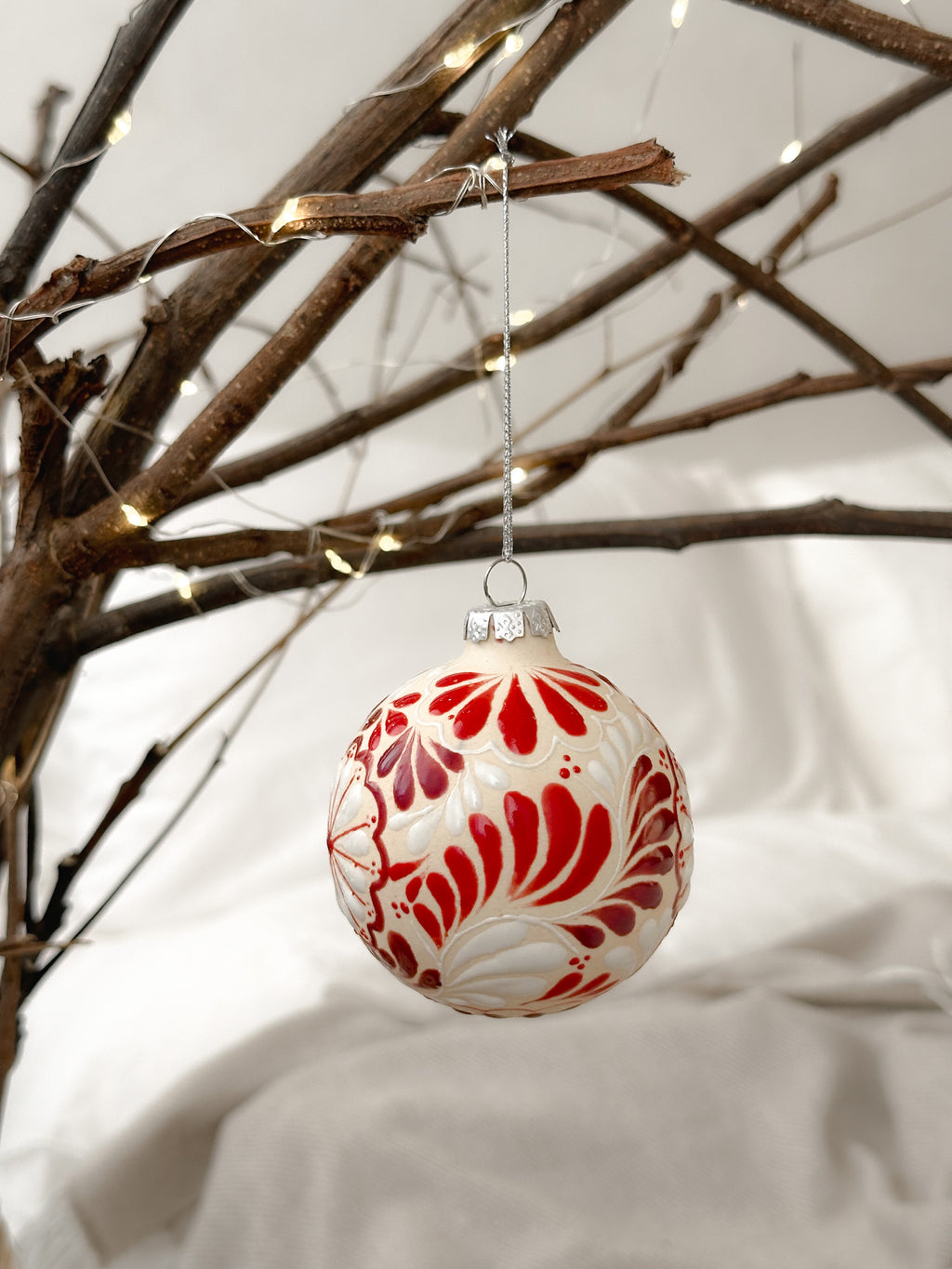 "Roja Navidad" Christmas Ornament