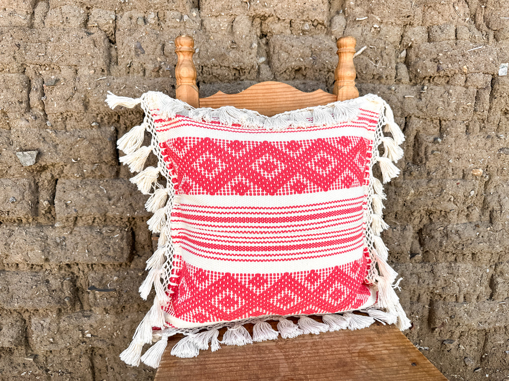 Funda de almohada de coral