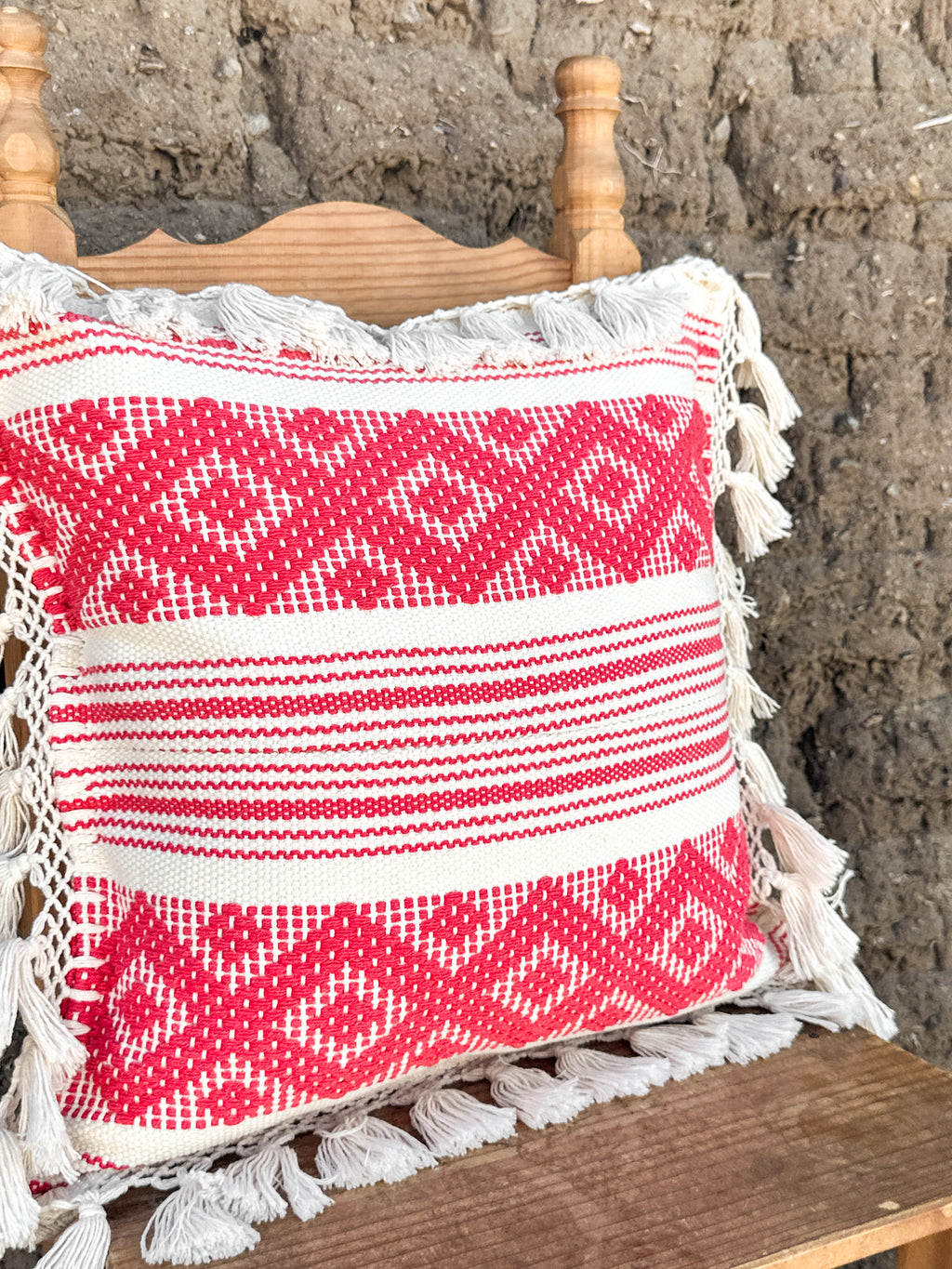 Funda de almohada de coral