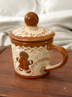 Christmas Ginger Plate and Mug Set