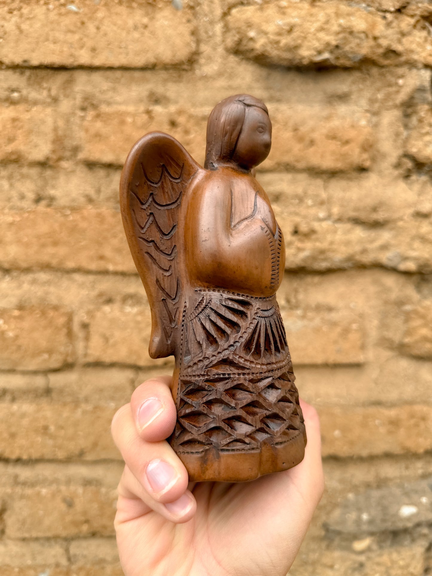 Brown Clay Little Angel