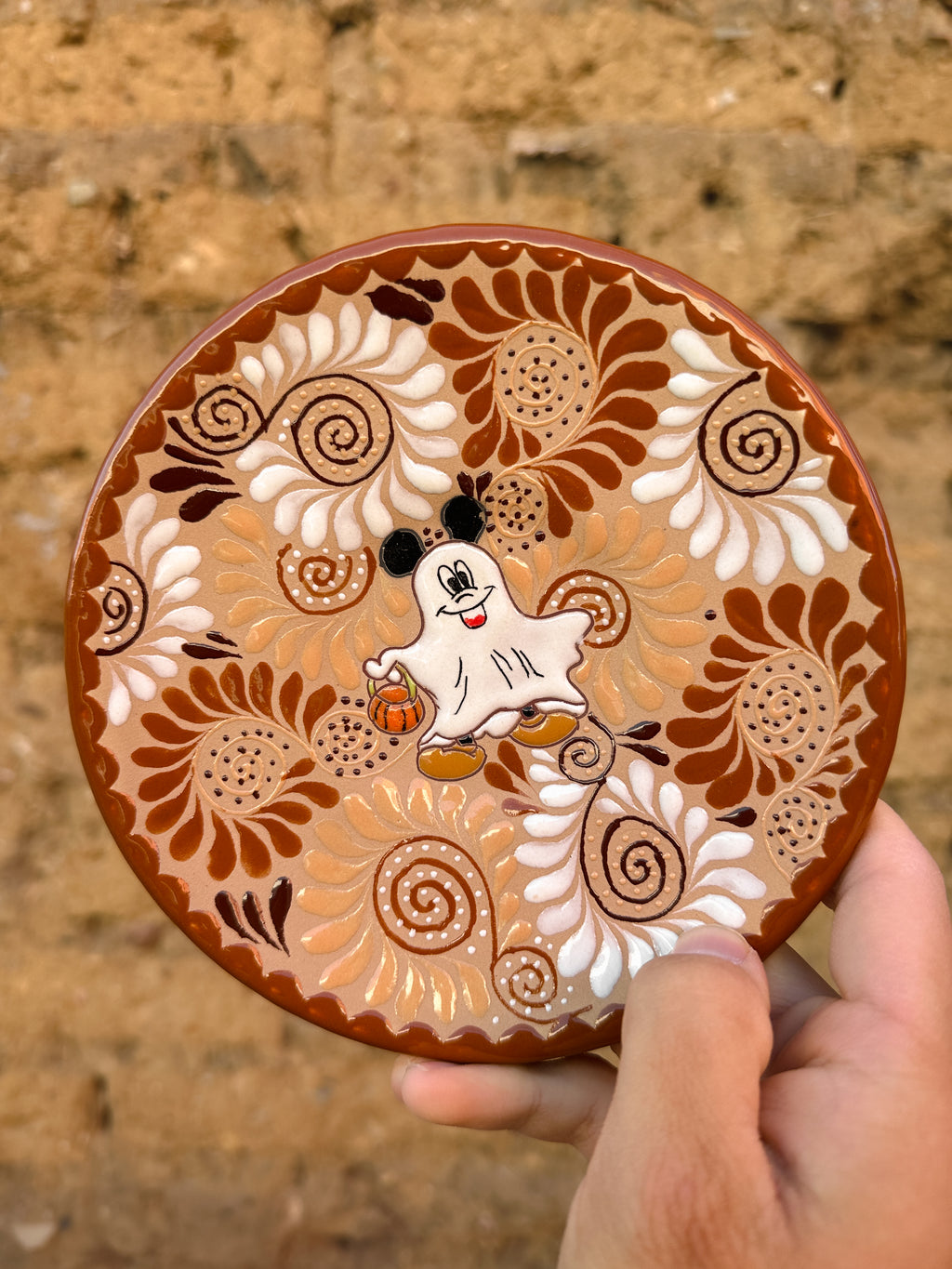 PRE-ORDER Mouse Ghost Mug And Plate Set (SHIPS IN APPROX. 6-12 WEEKS)