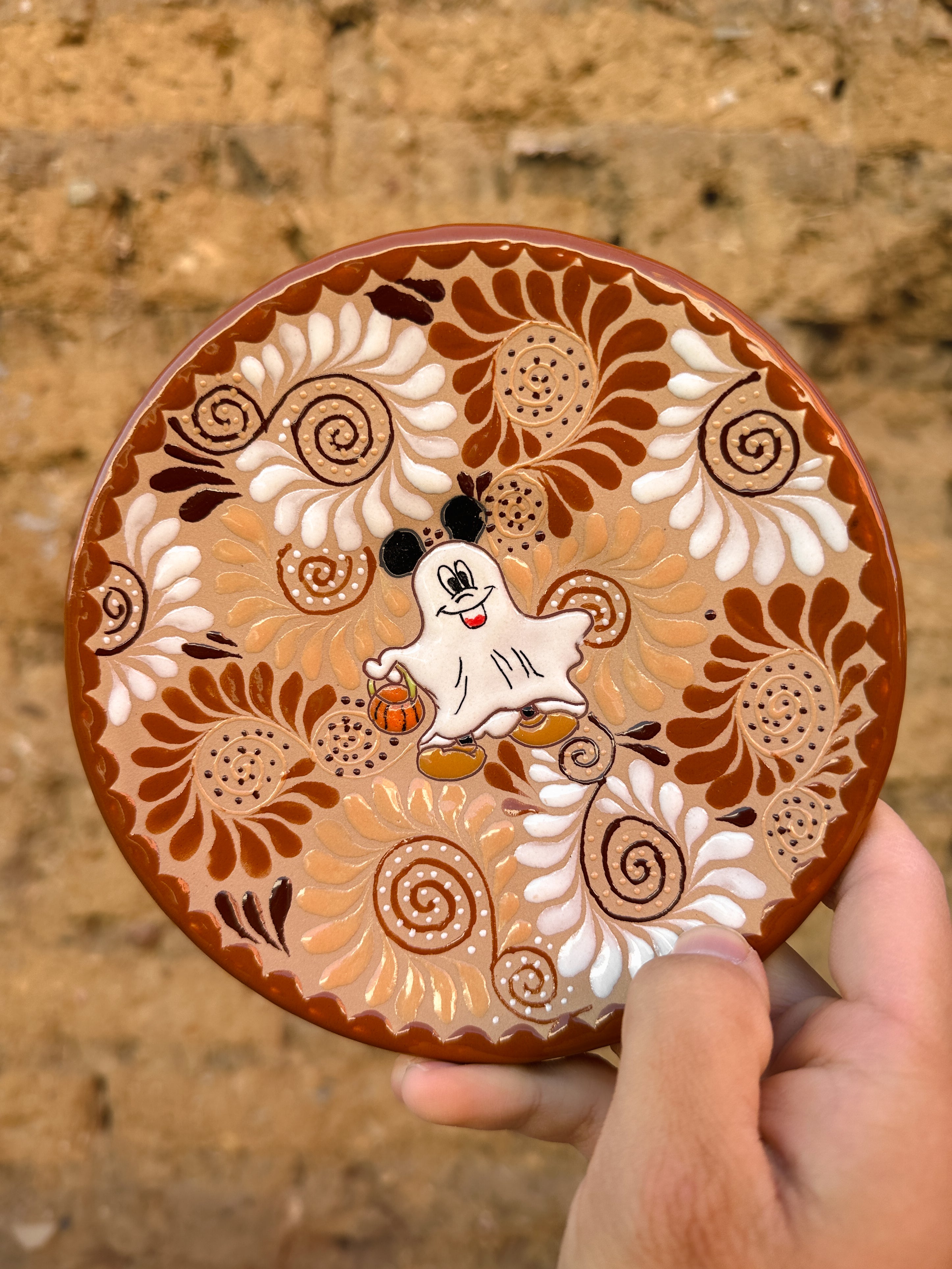 PRE-ORDER Mouse Ghost Mug And Plate Set (SHIPS IN APPROX. 6-12 WEEKS)