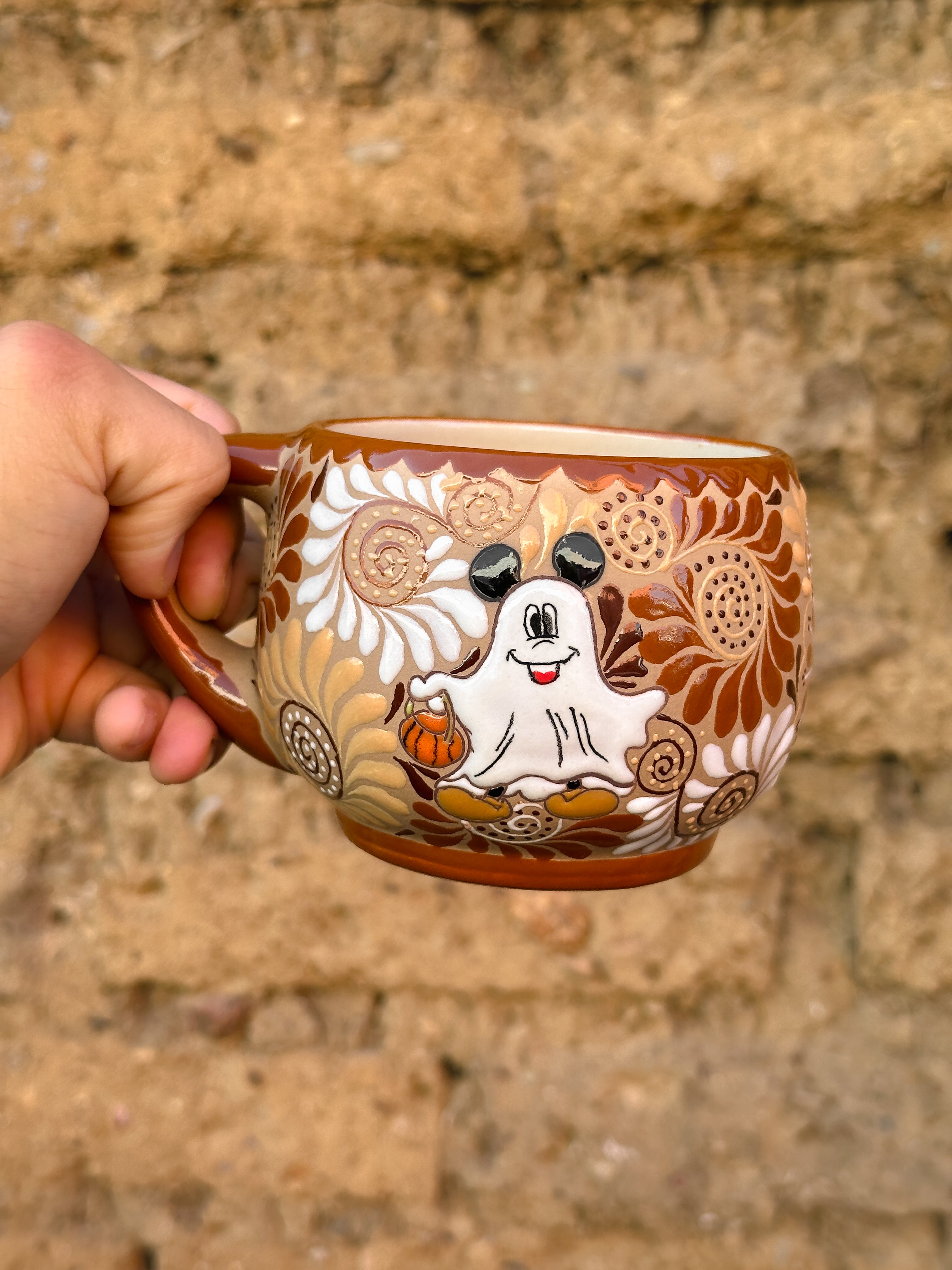 PRE-ORDER Mouse Ghost Mug And Plate Set (SHIPS IN APPROX. 6-12 WEEKS)