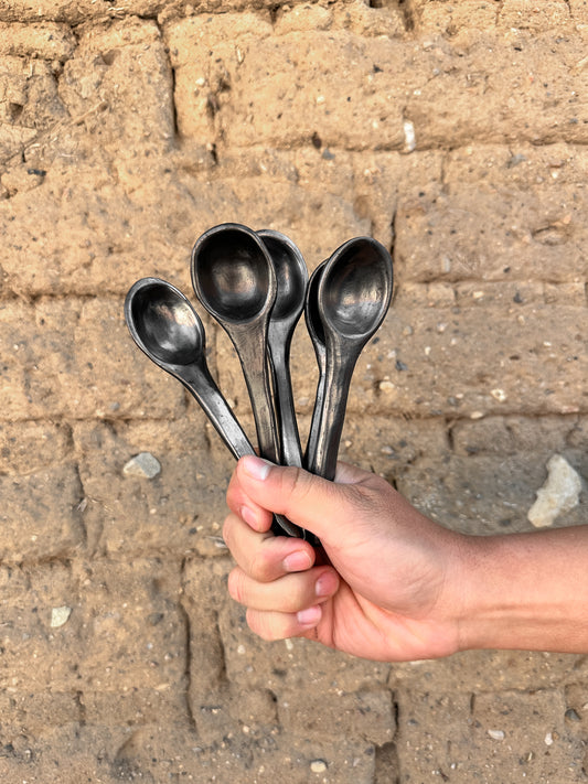 Black Clay Spoon