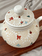 Christmas Tea Pot