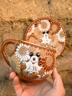 PRE-ORDER Mouse Ghost Mug And Plate Set (SHIPS IN APPROX. 6-12 WEEKS)