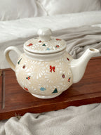 Christmas Tea Pot