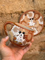 PRE-ORDER Mouse Ghost Mug And Plate Set (SHIPS IN APPROX. 6-12 WEEKS)