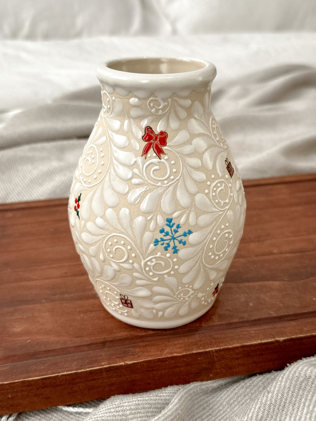 Christmas Small Flower Vase