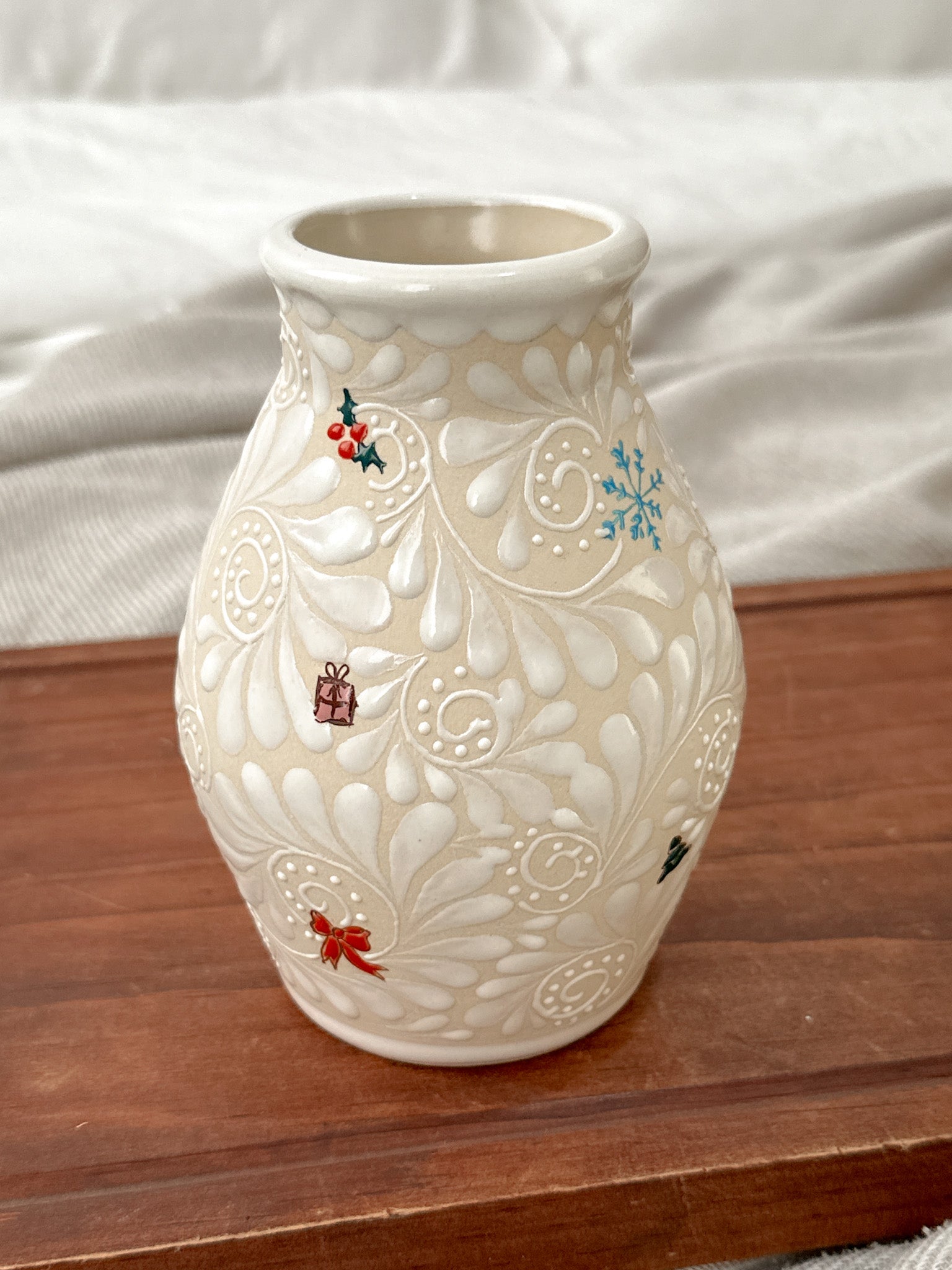 Christmas Small Flower Vase
