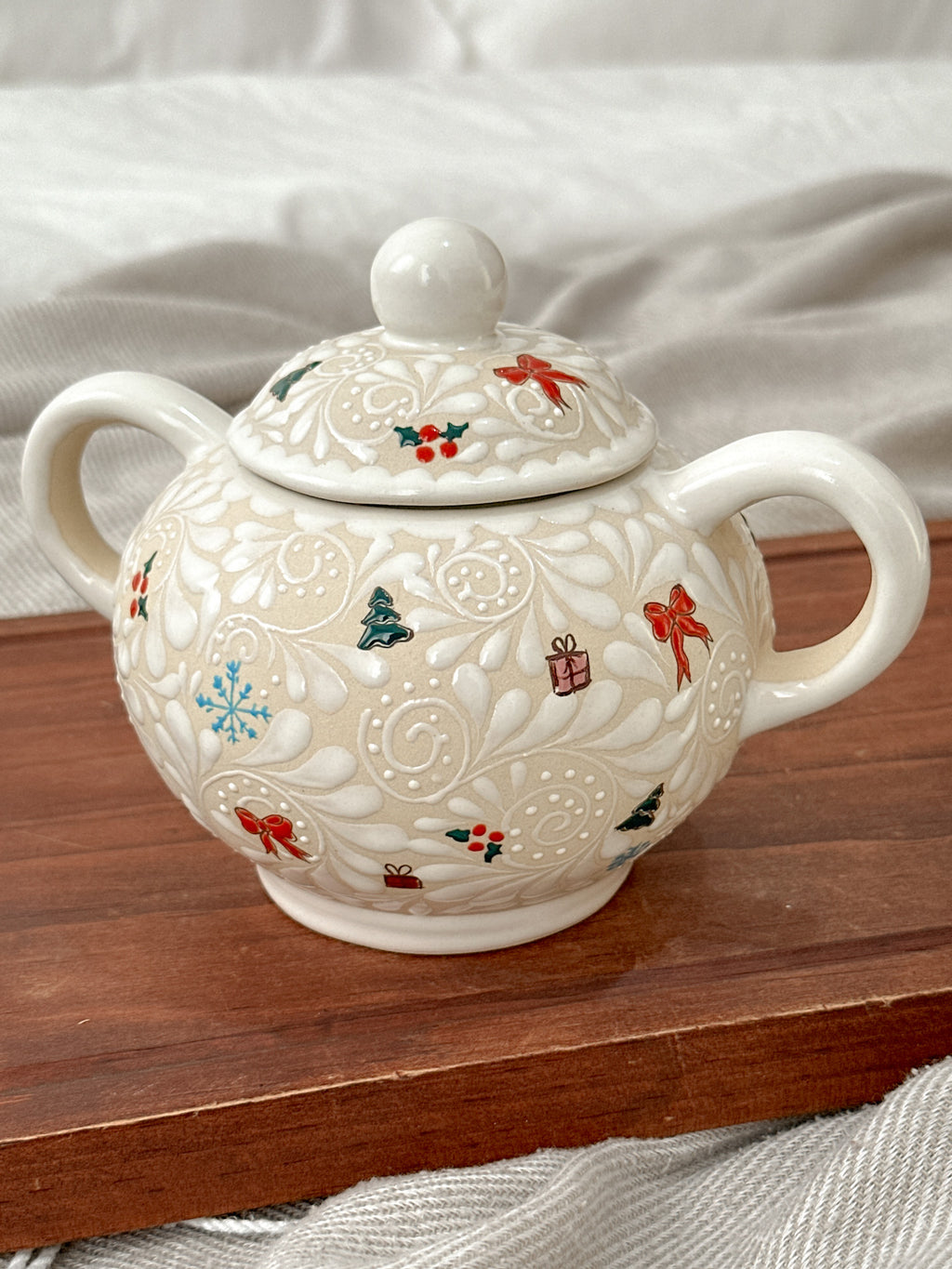 Christmas Sugar Bowl