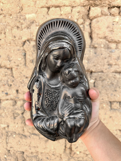 Virgin Mary and Baby Jesus Wall Decor