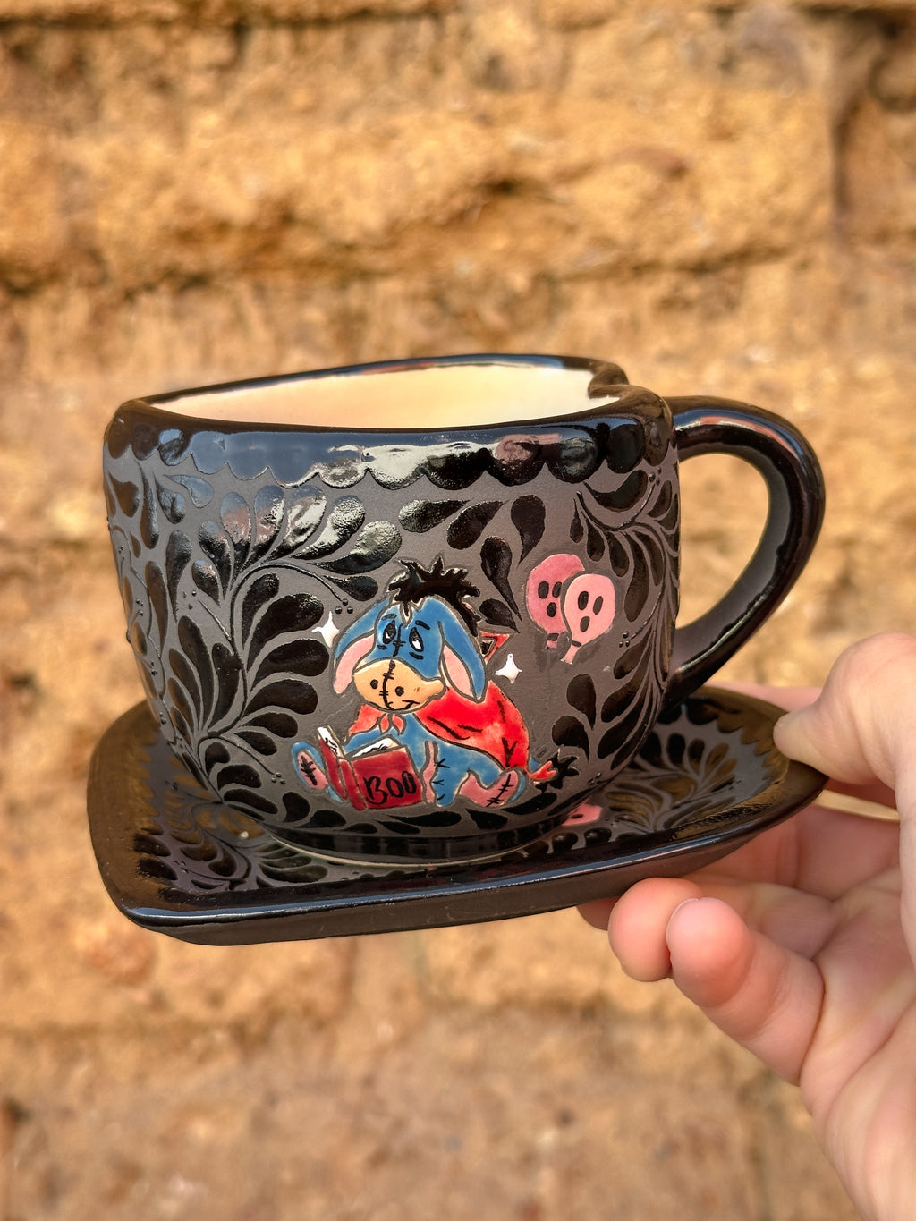 PRE-ORDER Eeyore Mug And Plate Set (SHIPS IN APPROX. 6-12 WEEKS)