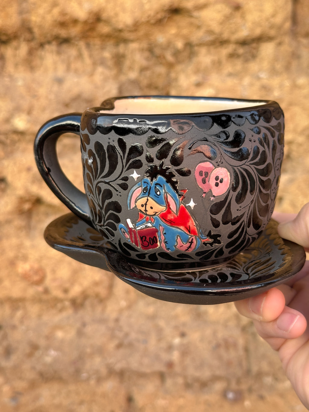 PRE-ORDER Eeyore Mug And Plate Set (SHIPS IN APPROX. 6-12 WEEKS)
