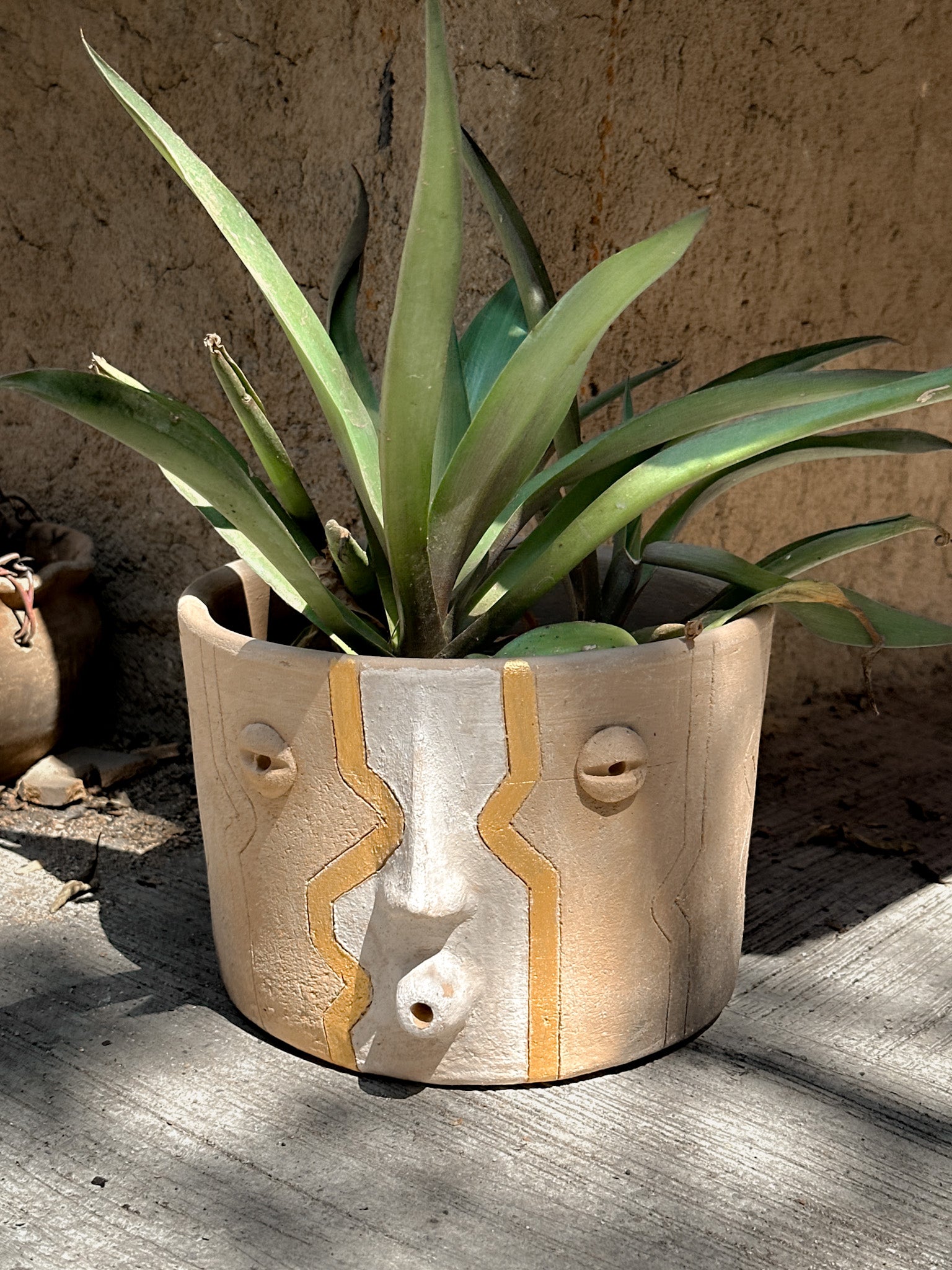 Large Carita Planter Pot