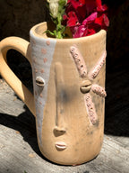 Taza decorativa hecha a mano Atzompa