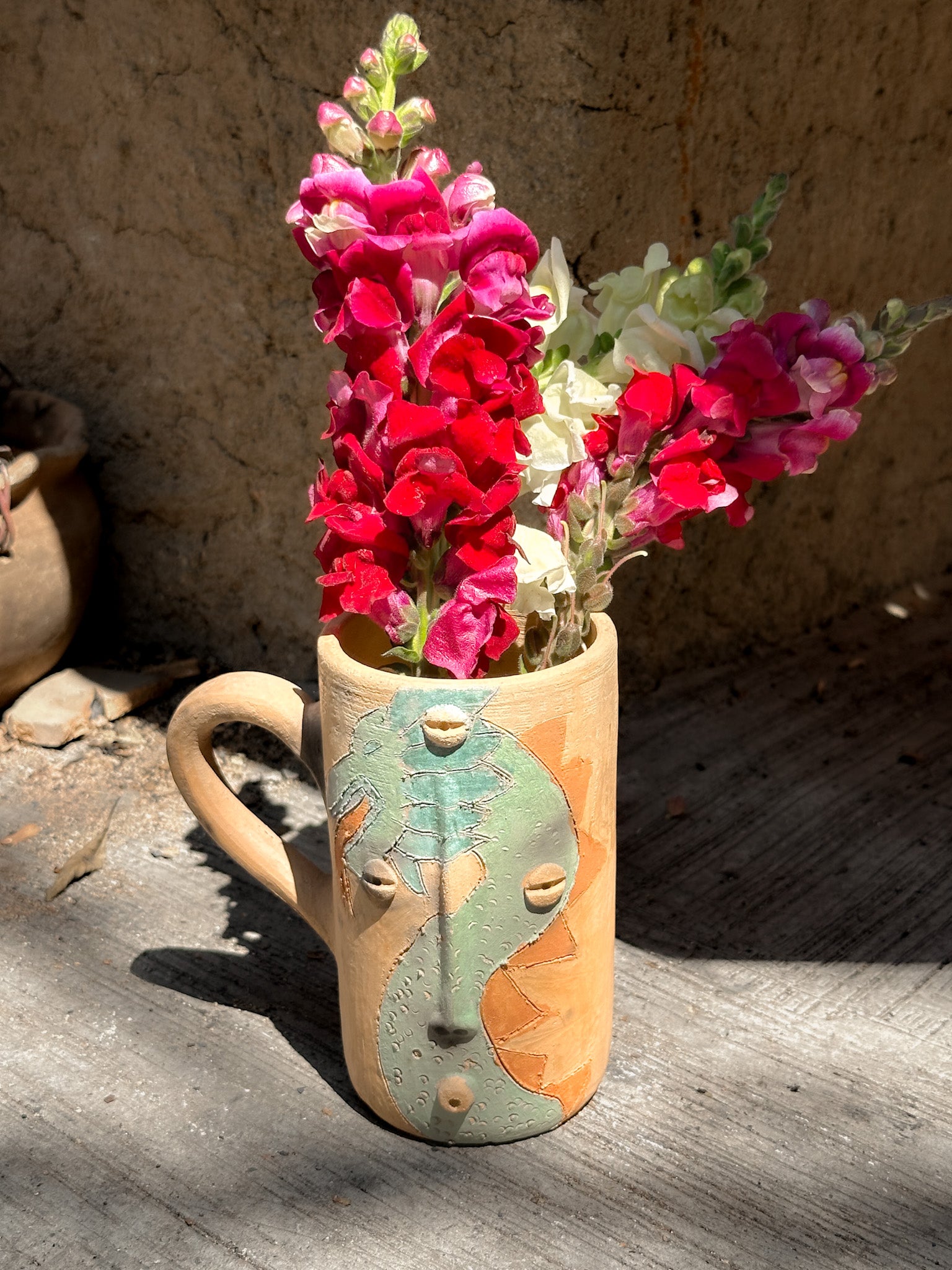 Atzompa Handmade Decorative Mug