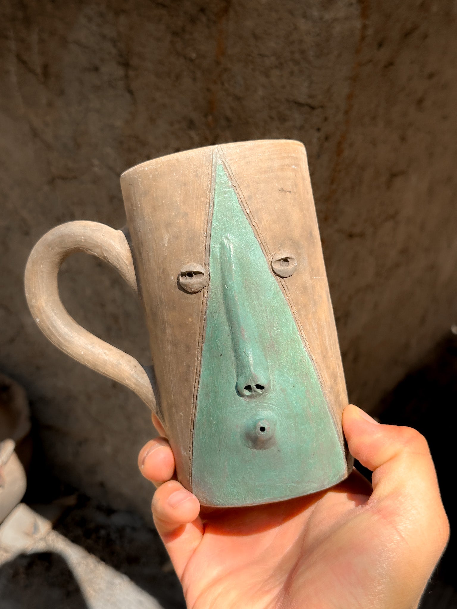 Atzompa Handmade Decorative Mug