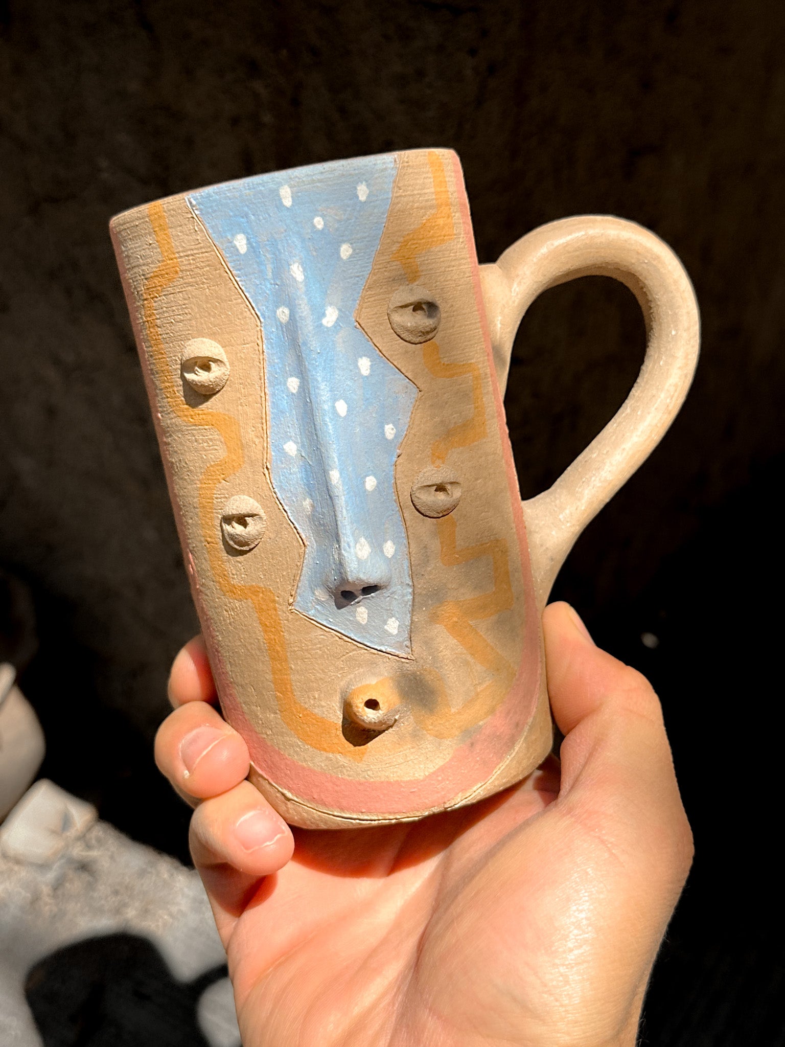 Atzompa Handmade Decorative Mug