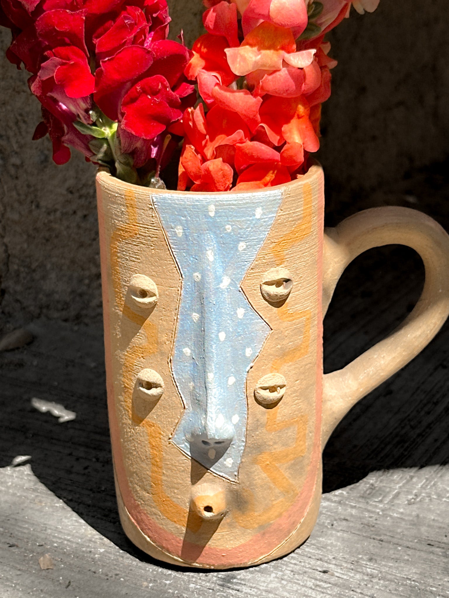 Atzompa Handmade Decorative Mug