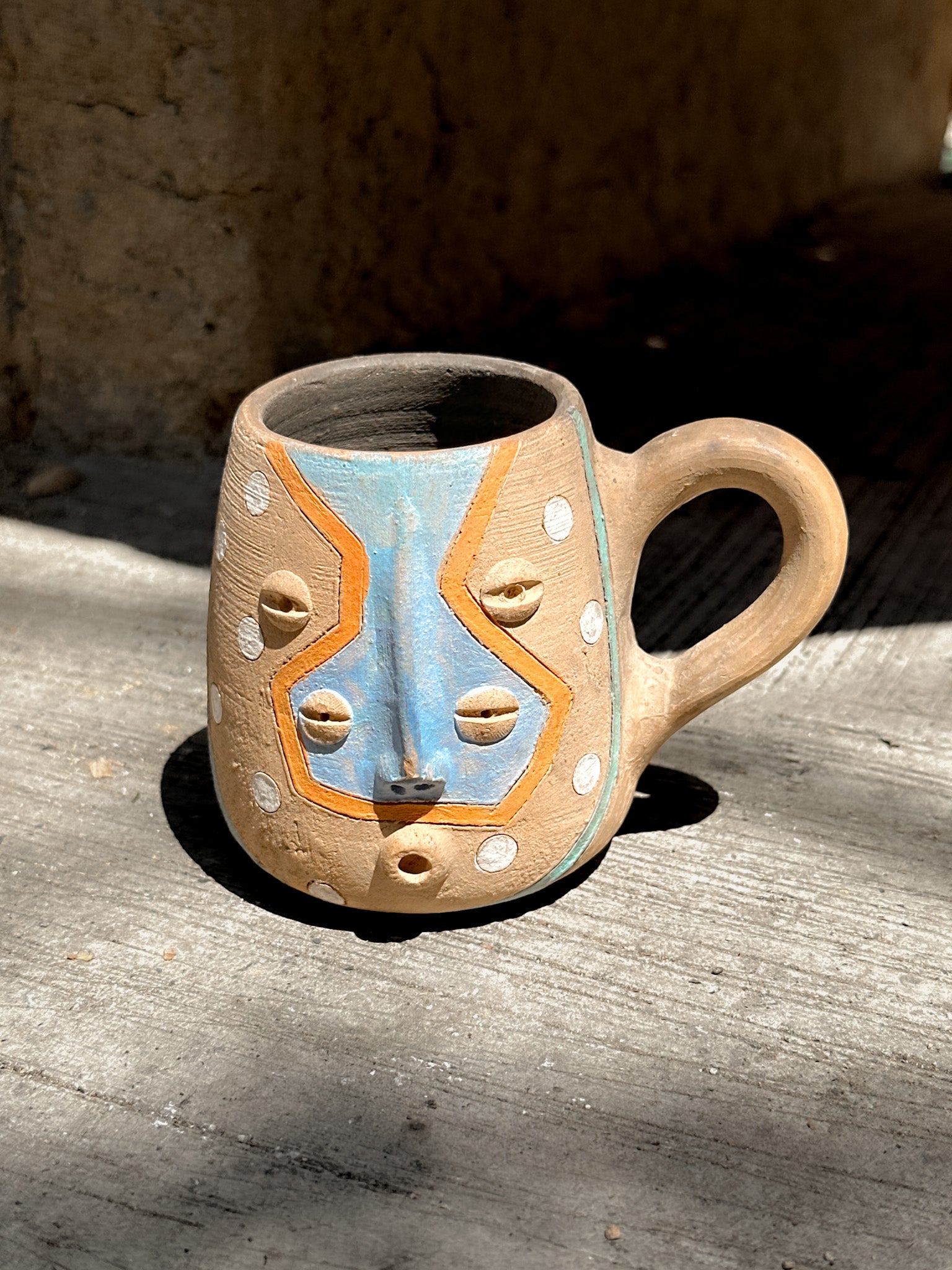 Handmade Atzompa Mug
